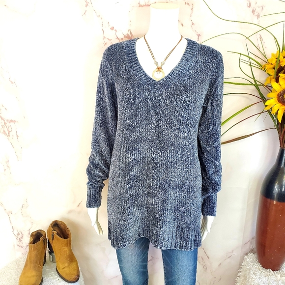 NWT! Super plush rib knit pullover sweater tunic - Picture 5 of 9